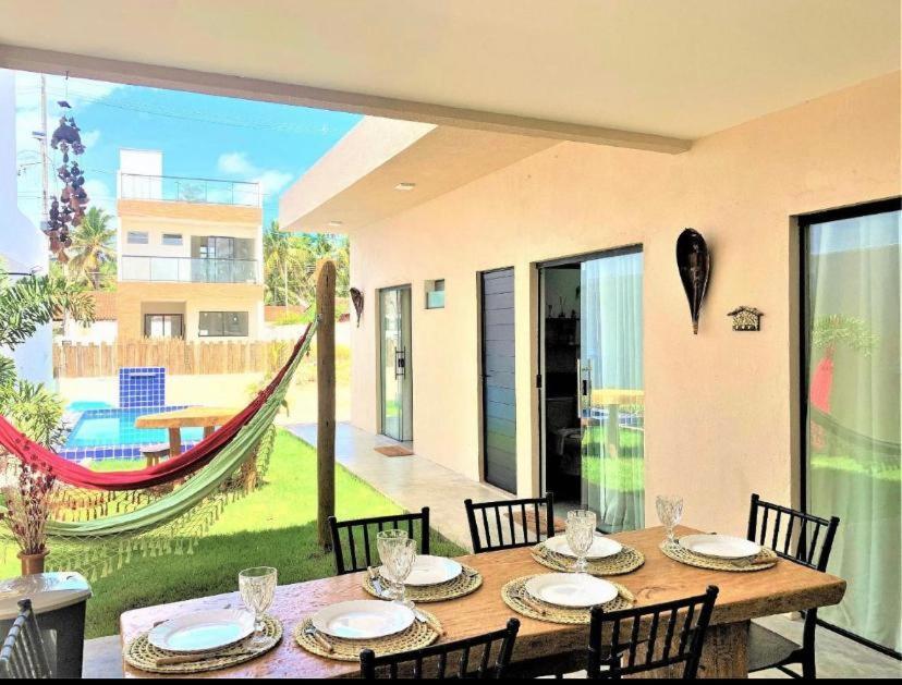 Villa Casa Conchas Do Patacho Pôrto de Pedras Esterno foto