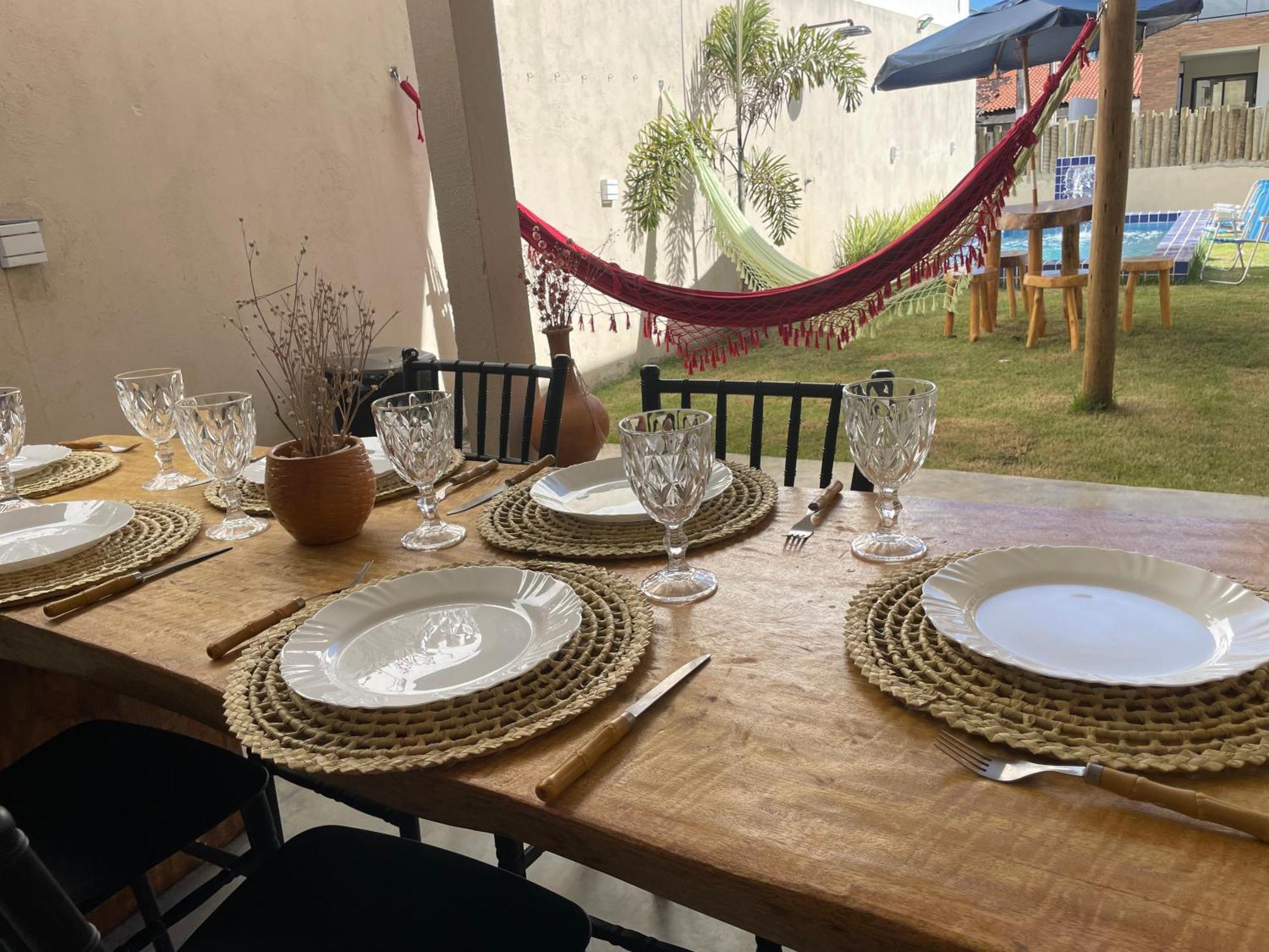 Villa Casa Conchas Do Patacho Pôrto de Pedras Esterno foto